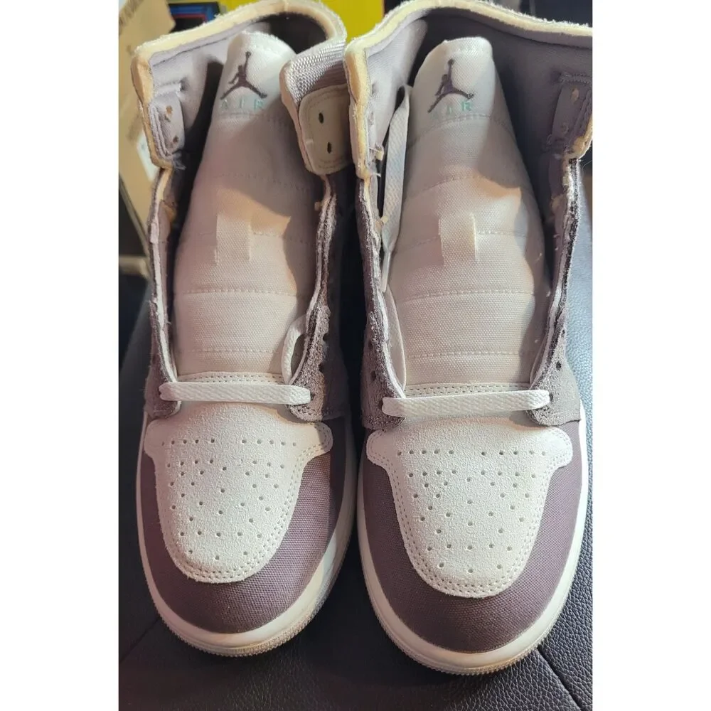Air Jordan 1 Mid SE Craft Taupe Haze Inside Out DM9652-102 Size 10 New